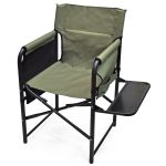 Крісло розкладне Ралф "Режисер" з полицею з дерева - Хакі