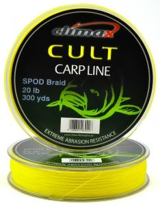 Шнур Сподовый Climax CULT Spod Braid - Yellow - 274 м