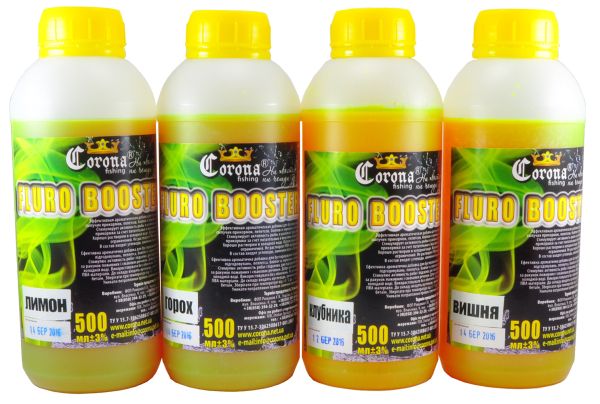 Атрактант Fluro Booster - Corona Fishing - Ананас - 500 мл