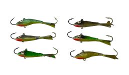 Балансир Сазан - 40/50 мм - 5/7 г - Асорті №7 - 10 шт/уп - УЦІНКА