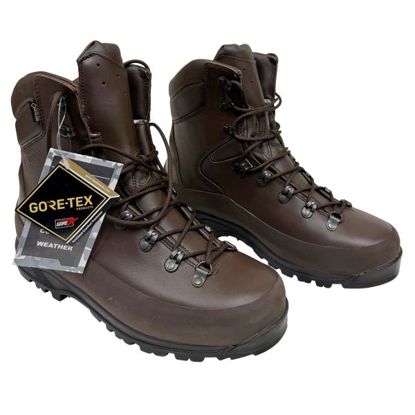 Берцы тактические кожаные Iturri Cold Wet Weather Boots Brown - Демисезонные - Испания