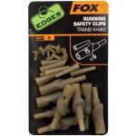 Безопасная клипса скользящая Fox EDGES Running Safety Clips - Trans Khaki - 8 шт/уп