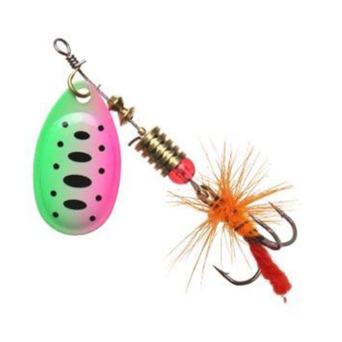 Блесна Fishing ROI Aglia Fly - №4 (41х21 мм) - Вращающаяся - 9 г