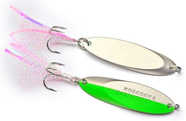 Блешня Kosadaka Castmaster Silver/Chartreuse