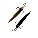 Блешня Парус Скорпіон-Каракатиця - 4 гачки - Вертикальна - 20 шт/уп - Золото