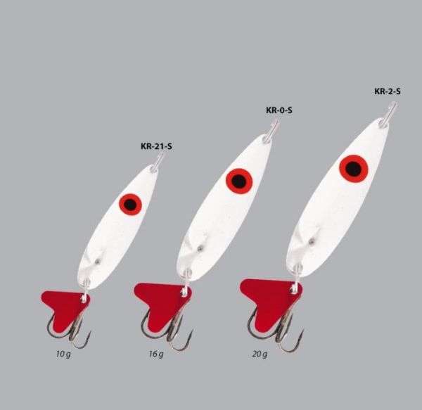 Блесна Spinnex Krocodile - Колеблющаяся - 16 г - Глаза красные - Медь