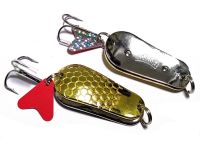 Блешня Spinnex Pike - Акустична, що коливається - Золото/Срібло