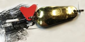 Блешня Spinnex Pike - 22 г - Що Коливається - Золото Гладкий