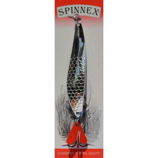 Блесна Spinnex Steelhead - Колеблющаяся - 10 г - Чёрный никель