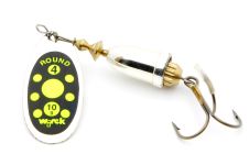 Блешня Wirek Round&Bell - Обертова - Розмір 4 - 10 г - Колір 01Y