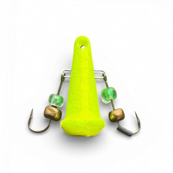 Блешня Яйця FRY Великі - Асорті Жовтий + Помаранчевий - 20 шт/уп