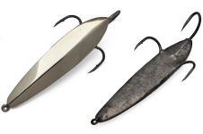 Блешня зимова Anvi - 7 см - 3 гачки - Срібло