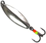 Блешня зимова Instinkt Static з підвісним трійником S - Срібло