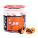 Бойли Carp Catchers - Hot Salmon - Fluo Snail Shell Wafters - Плаваючі - Двоколірні