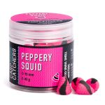 Бойли Carp Catchers - Peppery Squid - Fluo Snail Shell Wafters - Плаваючі - Двоколірні