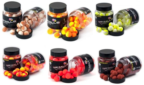 Бойлы Carp Balls Anvi Pop Ups - Ø10 мм - Banana&Scopex (Банан и скопекс)