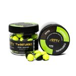 Бойли RPF Баланс TwinTurbo (Бойл+Поп-ап) Ø10 мм - Краб+Ананас - Двокольорові - Нейтральна плавучість - 30 г