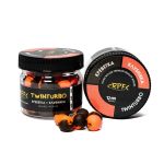 Бойли RPF Баланс TwinTurbo (Бойл+Поп-ап) Ø12 мм - Креветка+Полуниця - Двоколірні - Нейтральна плавучість - 30 г