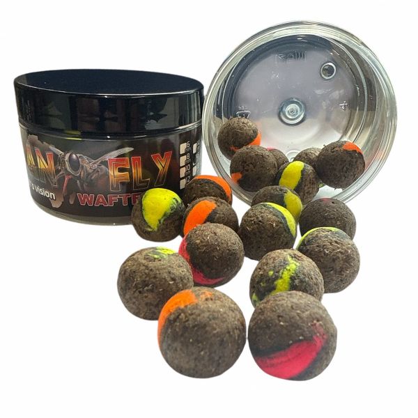 Бойли вафтерси Trinity Baits AFRICAN FLY CAT'S VISION mix - Ø18 мм - Нейтральна плавучість
