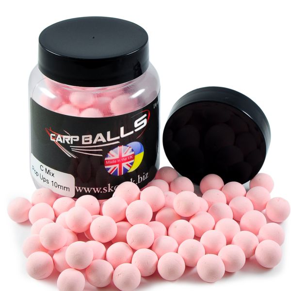 Бойлы Carp Balls Anvi Pop Ups - Ø10 мм - C Mix (Кальмар, осьминог, анчоус)