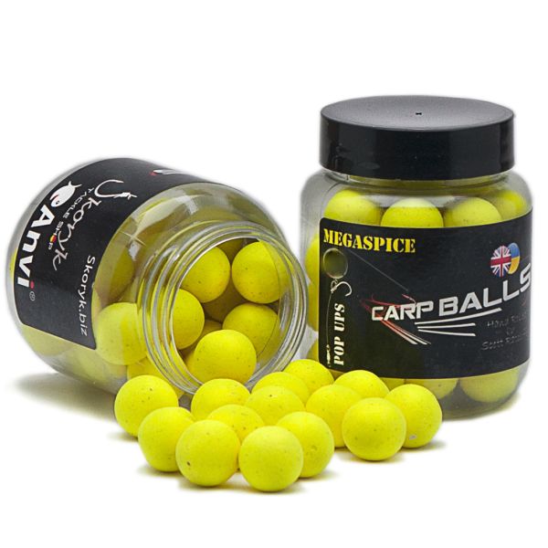 Бойлы Carp Balls Anvi Pop Ups - Ø10 мм - Megaspice (Мегаспеции)