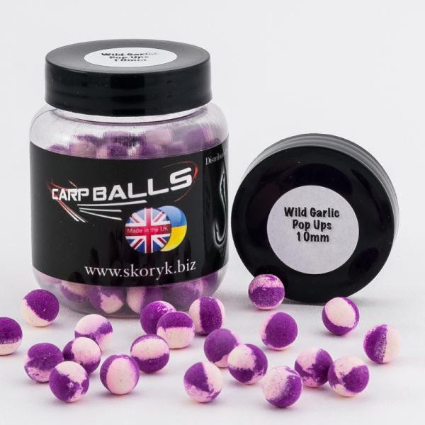 Бойлы Carp Balls Anvi Pop Ups - Ø10 мм - Wild Garlic (Дикий чеснок)