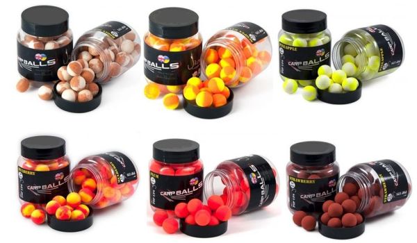 Бойлы Carp Balls Anvi Pop Ups - Плавающие - Ø14 мм - 30 г - Banana&Scopex