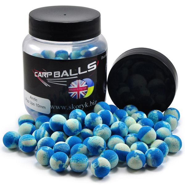 Бойлы Carp Balls Pop Ups - 30 г - Плавающие - Ø10 мм - Arctic (Мята)