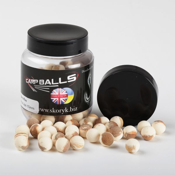 Бойлы Carp Balls Pop Ups - 30 г - Плавающие - Ø10 мм - Banoffee (Пирог Баноффи)