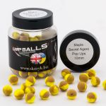 Бойли Carp Balls Pop Ups - 30 г - Плаваючі - Ø10 мм - Maple&Secret Agent (Клен із секретом)