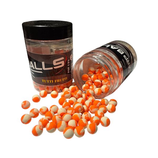 Бойли Carp Balls Pop Ups - Tutti Frutti - Ø8 мм - 30 г - Плаваючі