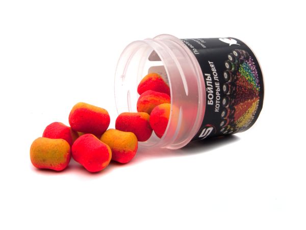 Бойлы Carp Balls Wafters - Нейтральной плавучести - Ø10 мм - 15 шт/уп - Scopex (Запах рыбы и фруктов)