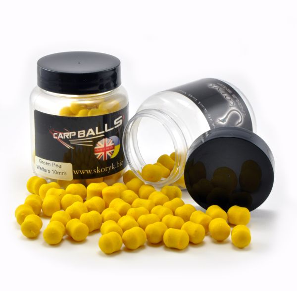 Бойлы Carp Balls Wafters - Нейтральной плавучести - Ø10 мм - Green Pease (Горох)