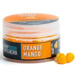 Бойли Carp Catchers - Orange Mango - Ø10 мм - Fluo Snail Shell Wafters - Двоколірні