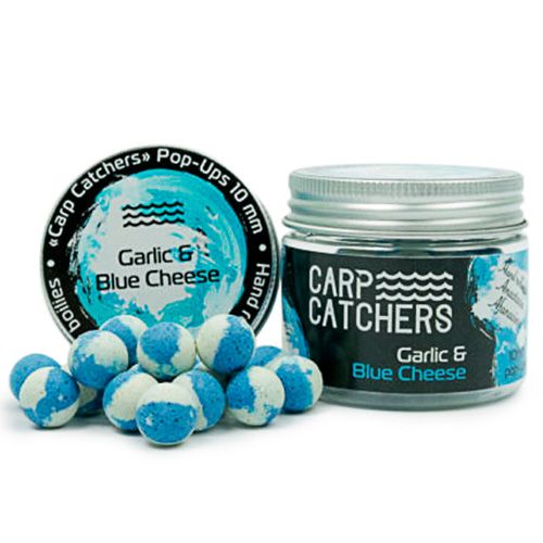 Бойлы Carp Catchers Pop Ups - Плавающие - Ø10 мм - 35 шт/уп - Garlic&Blue Cheese