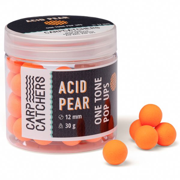 Бойлы Carp Catchers Pop Ups - Ø12 мм - Fluoro Orange - Однотонные - Acid Pear