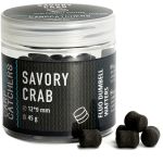 Бойли Carp Catchers - Savory Crab - Fluo Dumbell Wafters 12*9 мм - Black - Плаваючі - Однотонні