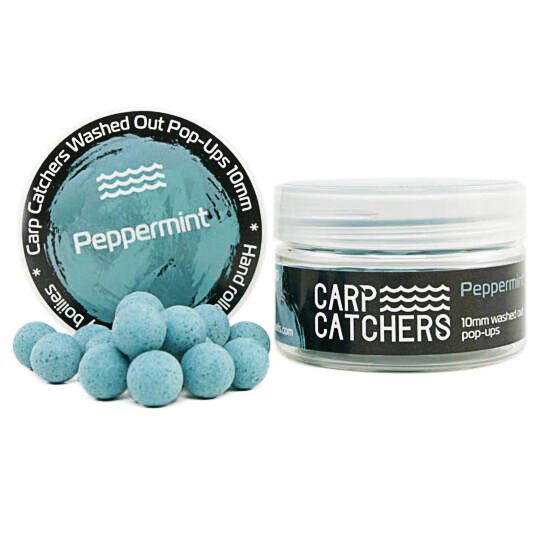 Бойлы Carp Catchers Washed Out Pop Ups - Ø10 мм - 37-38 шт/уп - Peppermint - Вымытый синий