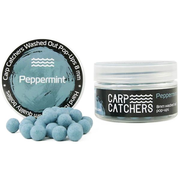 Бойлы Carp Catchers Washed Out Pop Ups - Вымытый синий - Ø8 мм - 70-72 шт/уп - Peppermint