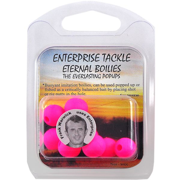 Бойли Enterprise Tackle - Плаваючі - Ø12 мм - 8 шт/уп - Fluoro Pink