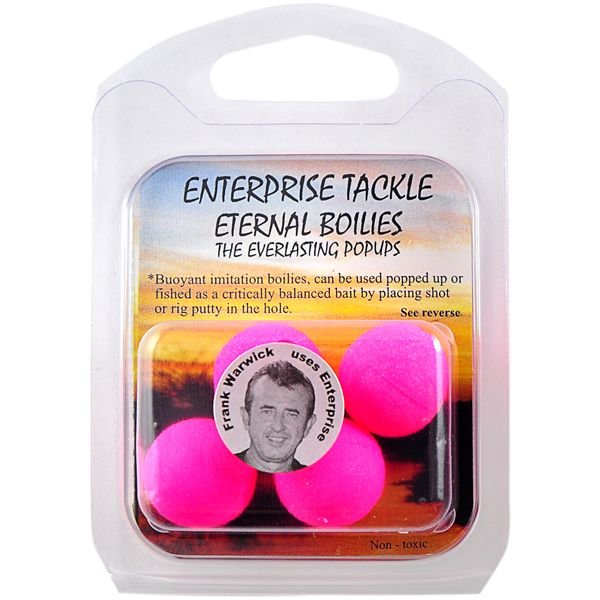 Бойлы Enterprise Tackle - Fluoro Pink - Плавающие - Ø18 мм - 4 шт/уп