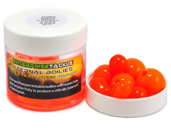 Бойлы Enterprise Tackle - Tutti fruity&Peach - Плавающие - Ø12, 15, 18 мм - 8 шт/уп - Eternal Boilie Mixed - Orange