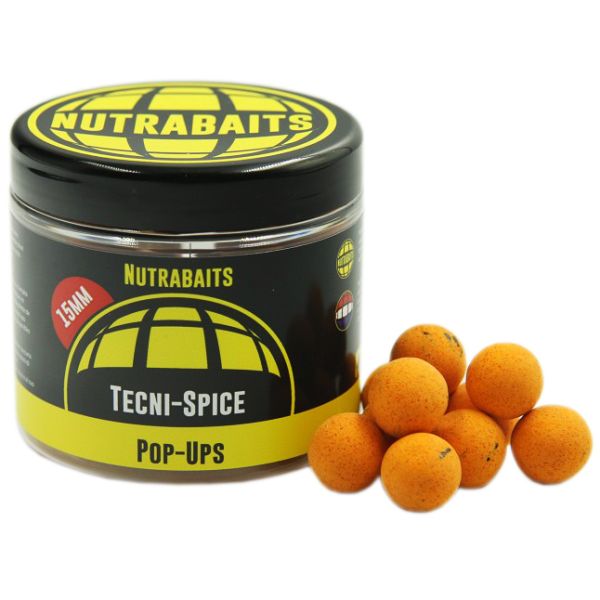 Бойлы Nutrabaits Hookbaits Pop-Up - Tecni-Spice