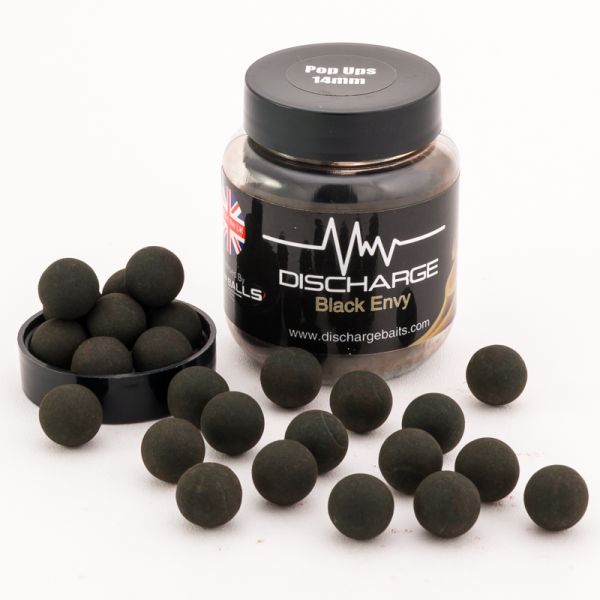 Бойлы пылящие плавучие Discharge Baits - CarpBalls - Black Envy