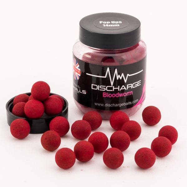 Бойлы пылящие плавучие Discharge Baits - CarpBalls - Bloodworm