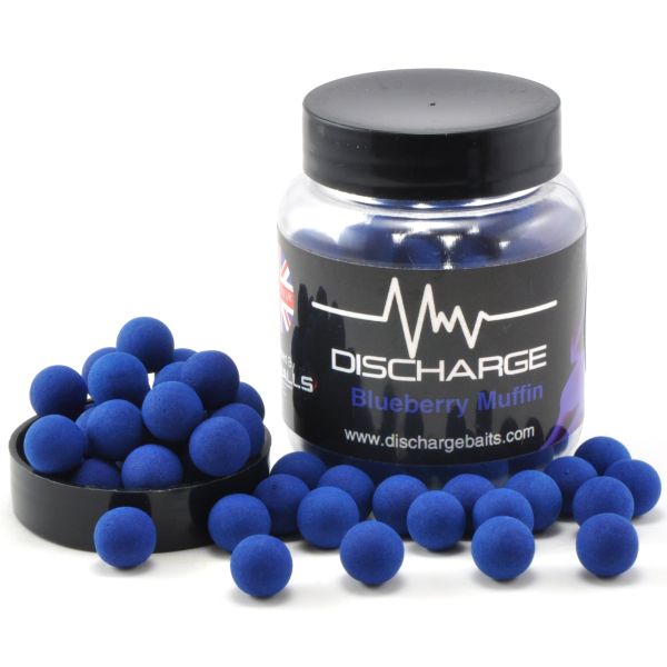 Бойлы пылящие плавучие Discharge Baits - CarpBalls - Blueberry Muffin