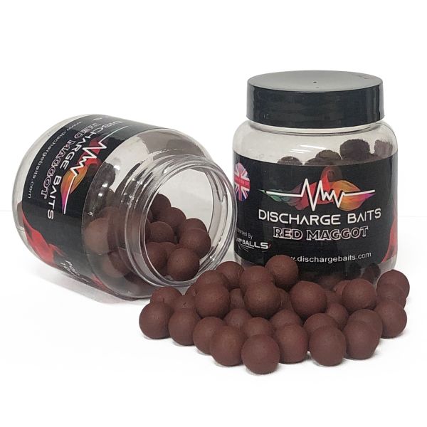 Бойлы пылящие плавучие Discharge Baits - CarpBalls - Red Maggot