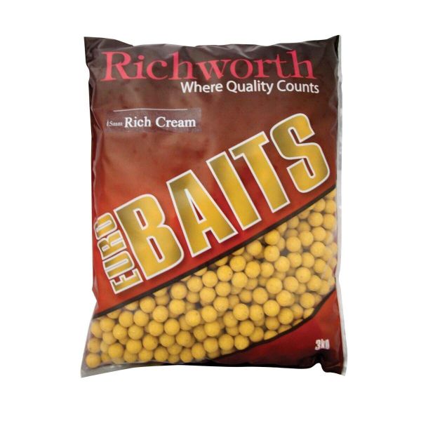 Бойлы Richworth Euro Baits - Rich Cream