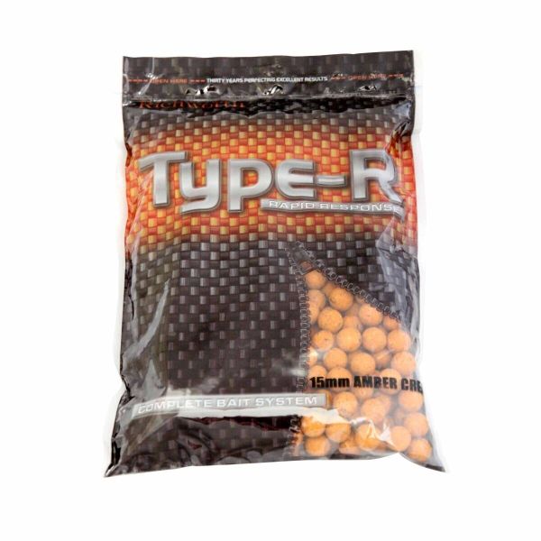 Бойли Richworth Type R Boilies - Amber Cream - 15 мм - 1 кг