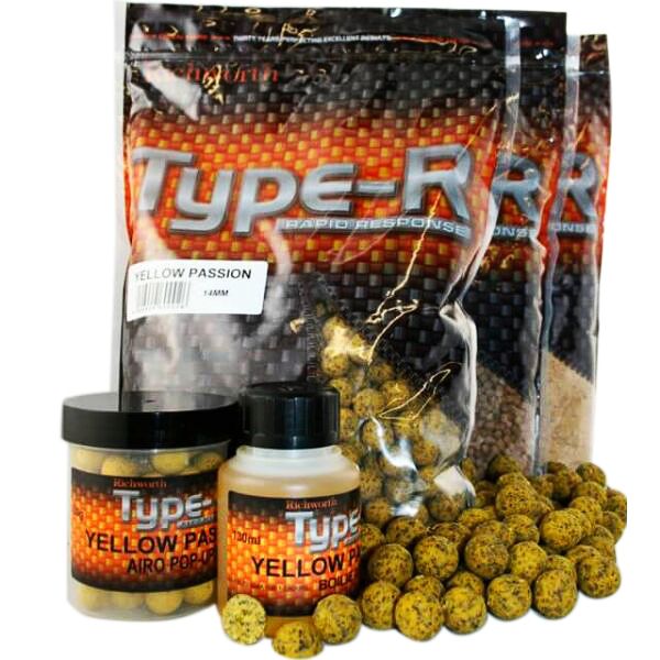 Бойли Richworth Type R Boilies - Yellow Passion - 15 мм - 1 кг